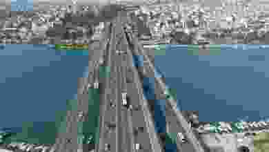 Haliç Köprüsü metrobüs yolu yenileniyor