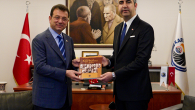 İmamoğlu'ndan Kartal Belediye Başkanı Yüksel'e tebrik ziyareti