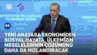 Cumhurbaşkanı Erdoğan, İdari Yargı Günü ve Danıştay'ın 156. Kuruluş Yıl Dönümü Töreni'nde konuştu