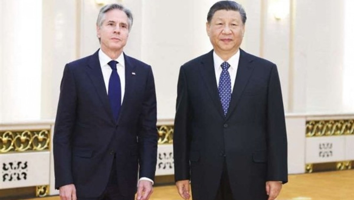 Çin Cumhurbaşkanı Xi Jinping, Blinken'i kabul etti