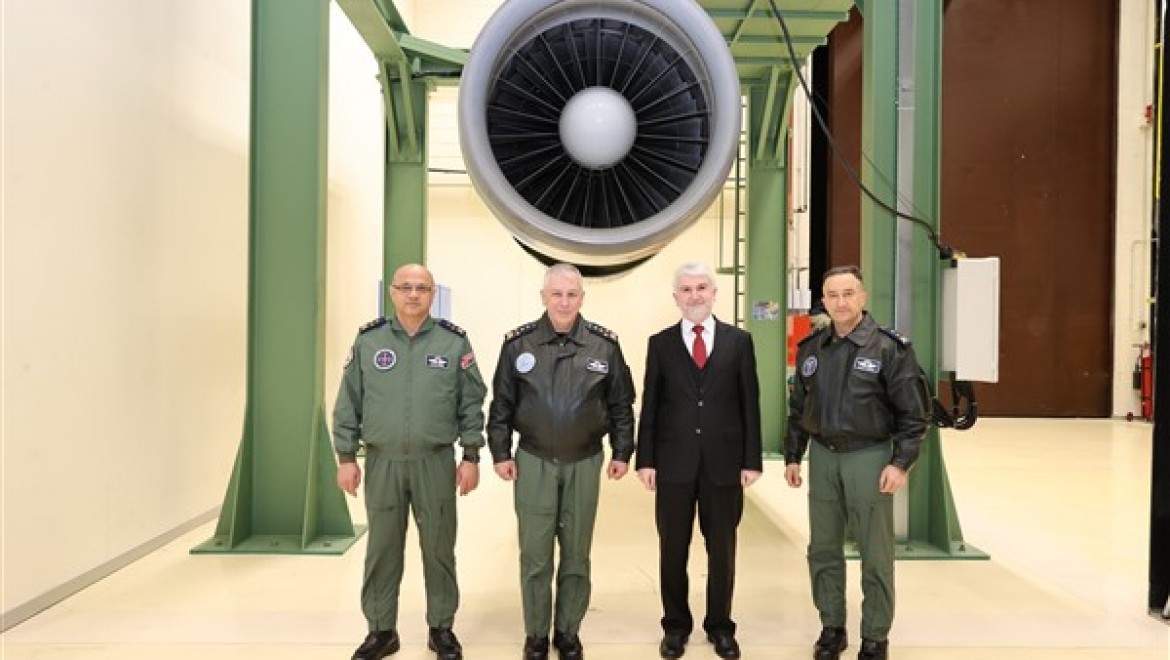Hava Kuvvetleri Komutanı Orgeneral Kadıoğlu, TEI tesislerini ziyaret etti
