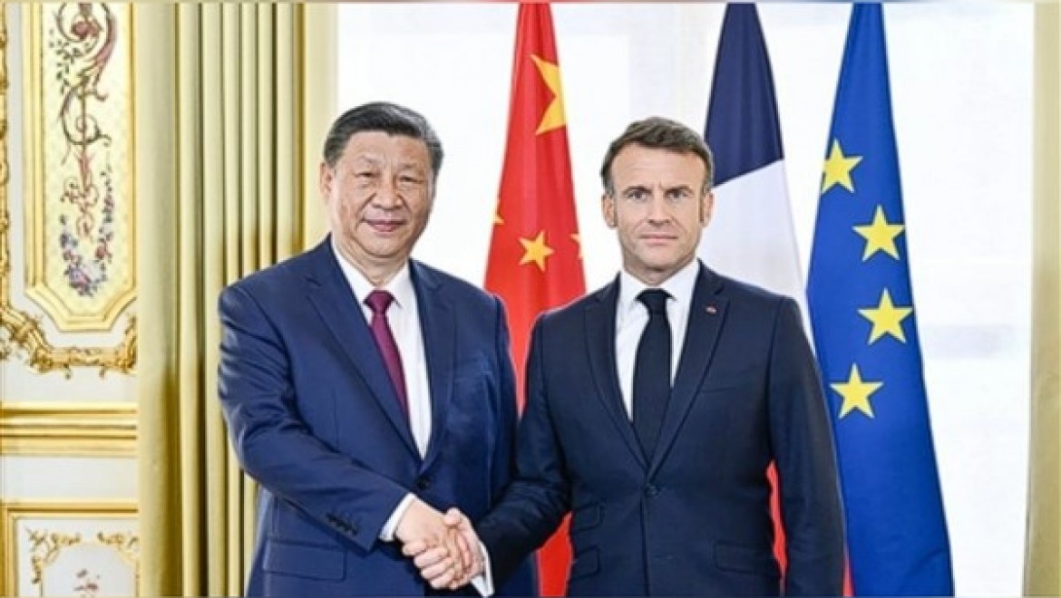Çin ile Fransa arasında 20'ye yakın iş birliği anlaşması imzalandı