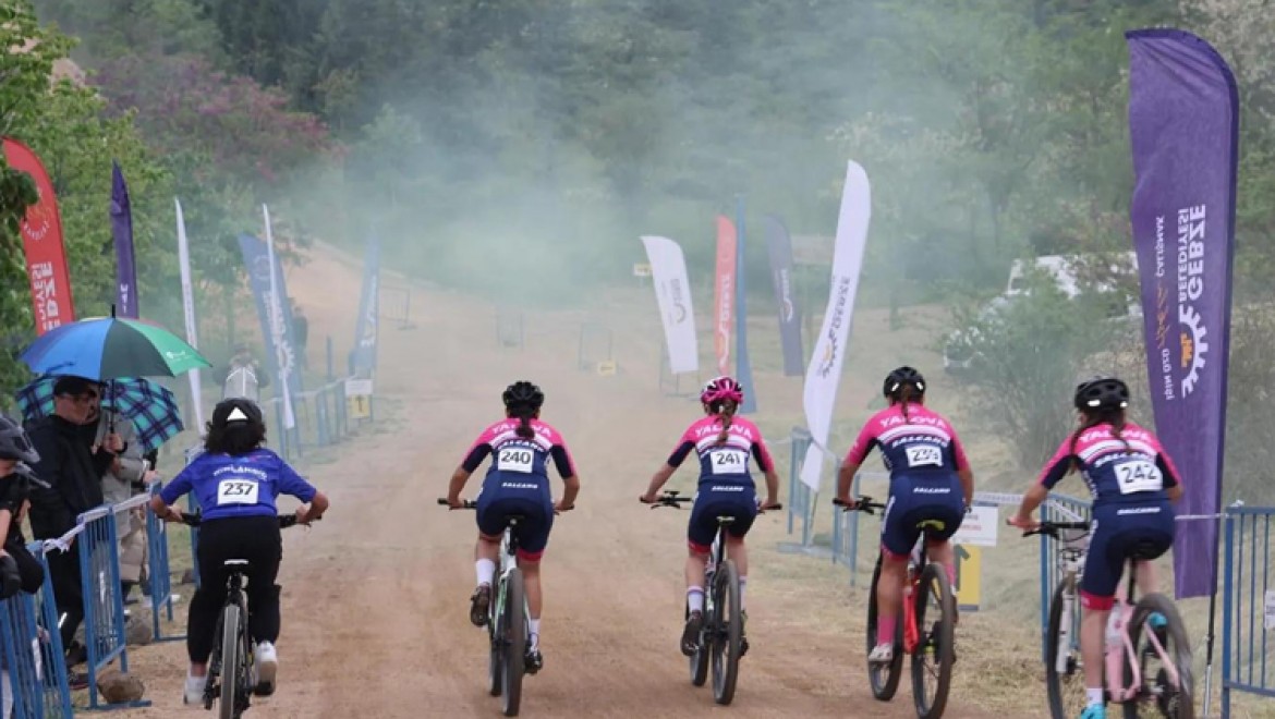 Gebze Belediyesi Dağ Bisikleti Turnuvası Nefes Kesen Mücadeleye Sahne Oldu