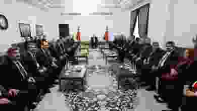 Cumhurbaşkanı Erdoğan, Irak Türkmen toplumu temsilcilerini kabul etti