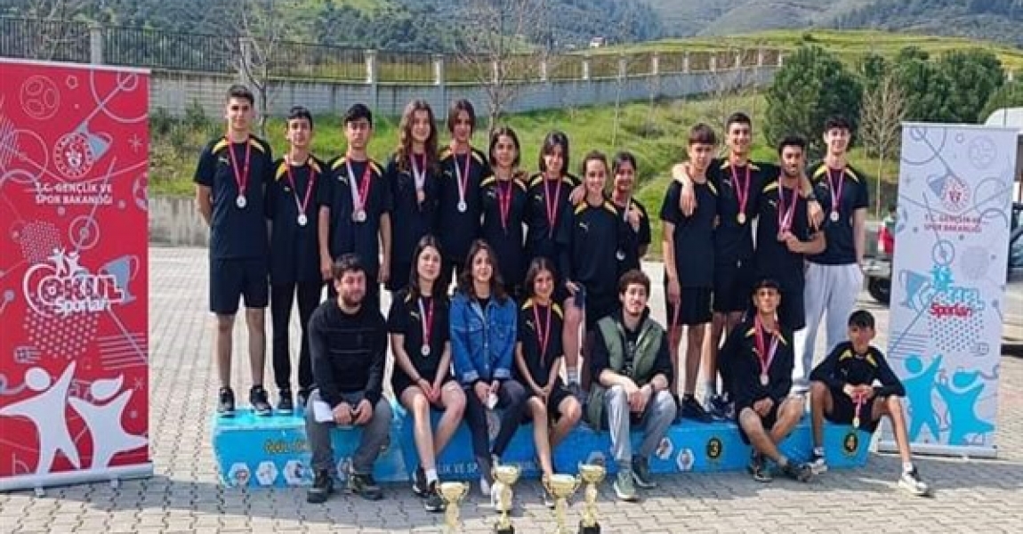 Hatay Okullararası Oryantiring Yarışmaları'nda sporcular ödüllendirildi