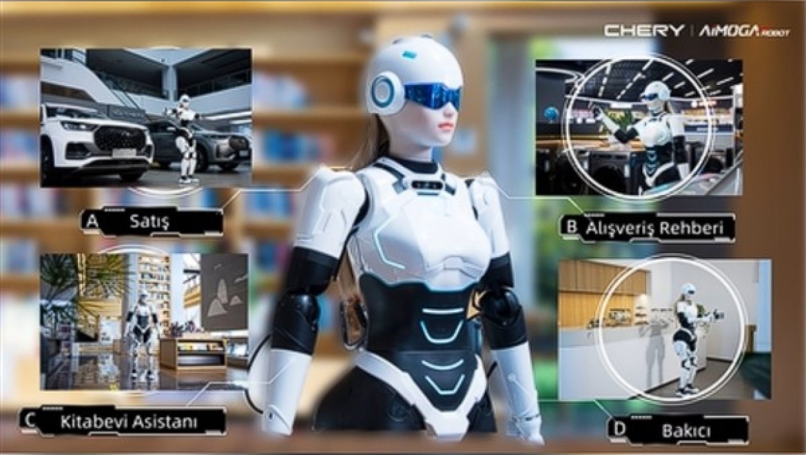 Chery Alanında Uzman Aimoga ile akıllı robot  sektörüne adım atıyor