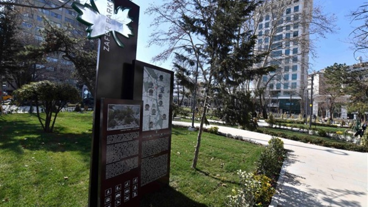 ABB'den Kızılay Zafer Parkı'na 'Dışişleri Şehitleri Anıtı'