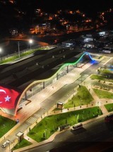 Trabzon'da yapımı tamamlanan yeni otogar bu gece hizmete açılıyor