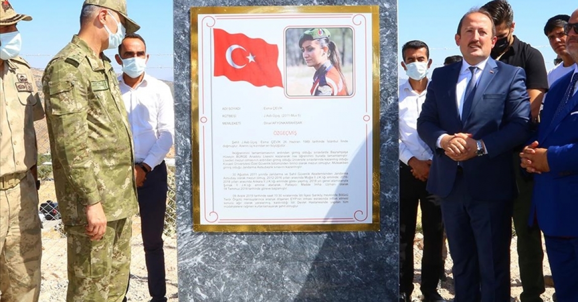 Şırnak'ta petrol keşfedilen kuyuya şehit Esma Çevik'in adı verildi