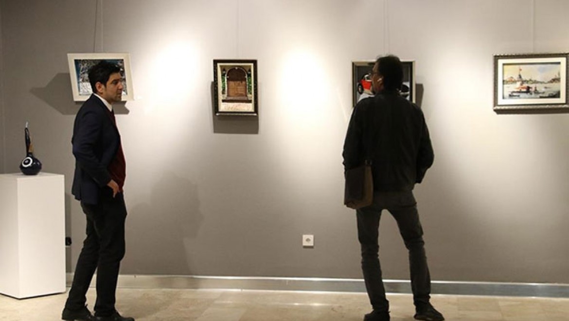 Tekirdağ'da depremzedeler yararına el sanatları ve resim sergisi açıldı