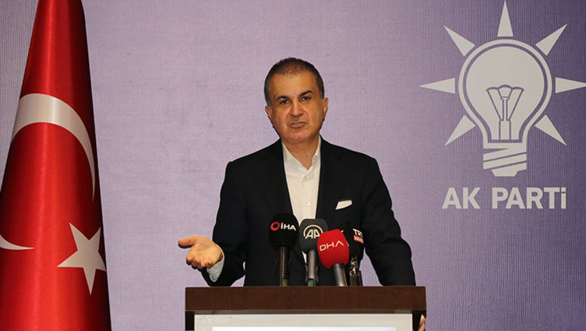 AK Parti Sözcüsü Çelik, basın açıklaması yaptı