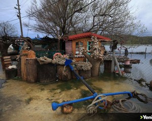 Kırklareli'nde İstanbul'a su sağlayan Kazandere Barajı taştı