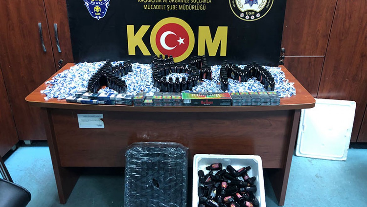 Adana'da sahte içki ve kaçakçılık operasyonunda 3 zanlı yakalandı
