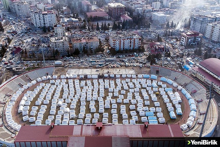 Deprem bölgesinde 50 bin 818 AFAD aile yaşam çadırının kurulumu tamamlandı