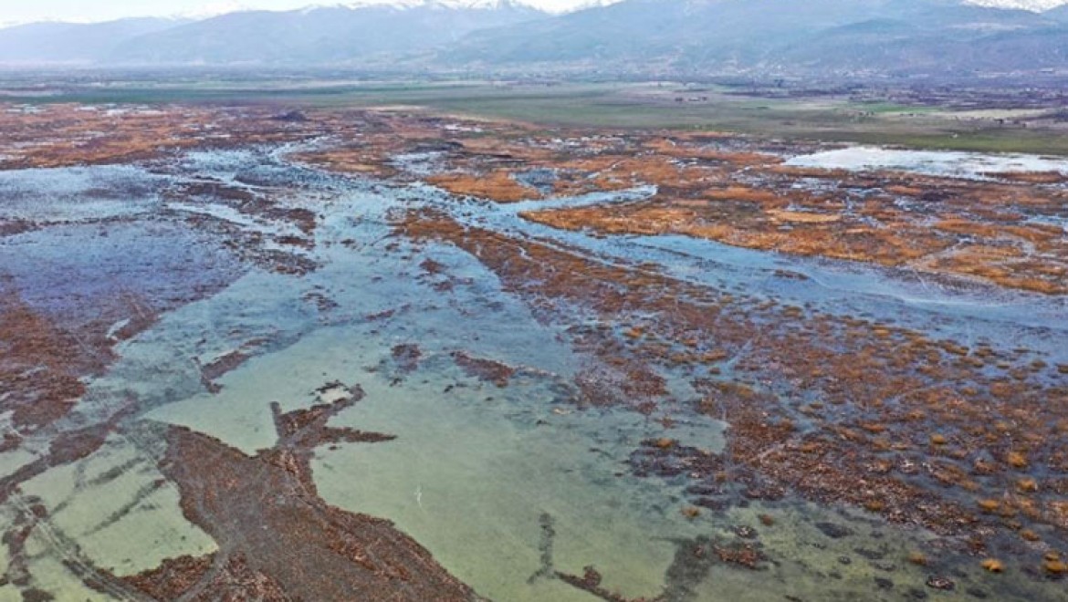 Nasreddin Hoca'nın kuruyan gölü son yağışlarla eski günlerine kavuşuyor