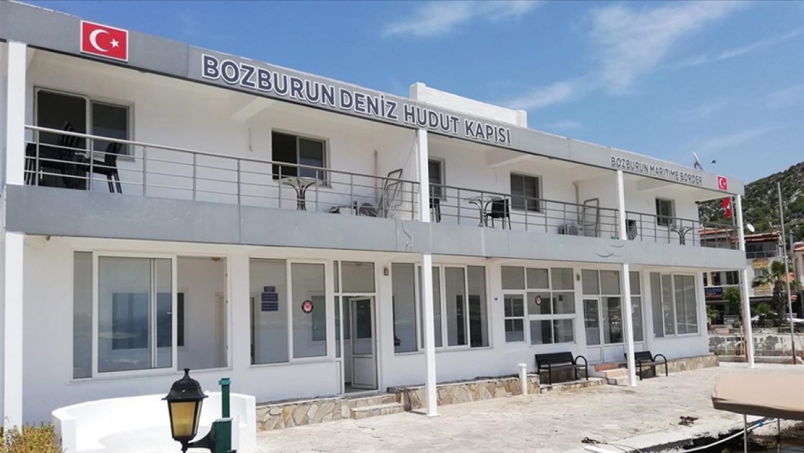 Muğla'da iki yıldır kapalı olan Bozburun Deniz Hudut Kapısı açıldı