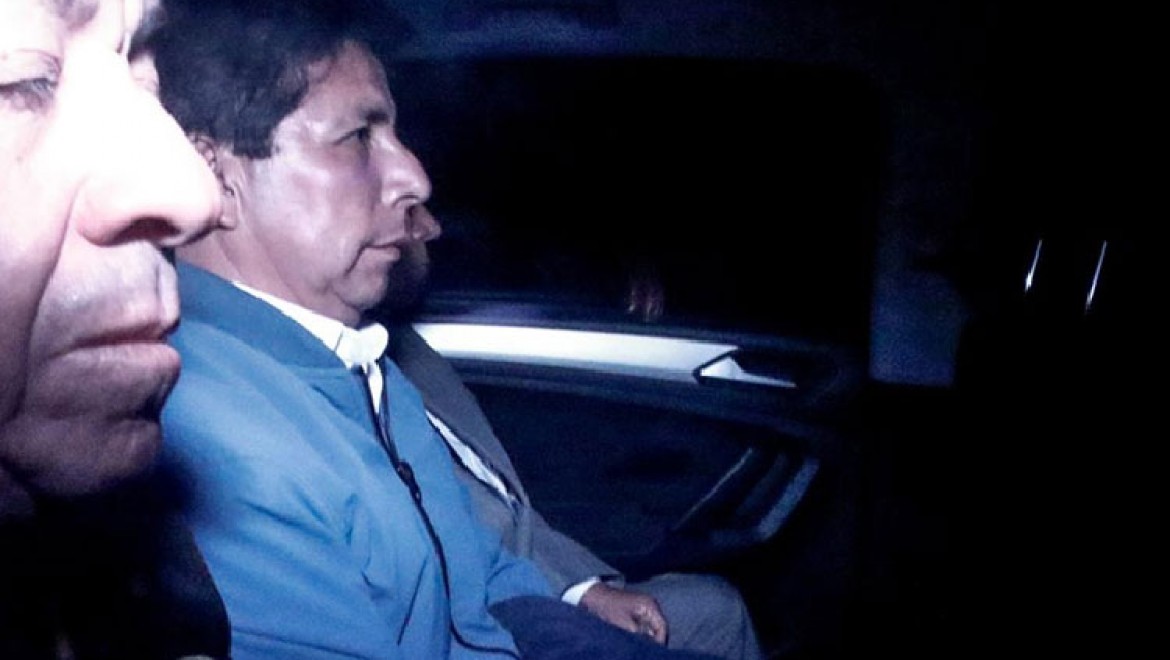 Peru'da gözaltına alınan eski Cumhurbaşkanı Castillo cezaevine gönderildi