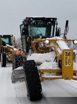 Ordu'da kar nedeniyle yolda kalan araçlar kurtarıldı