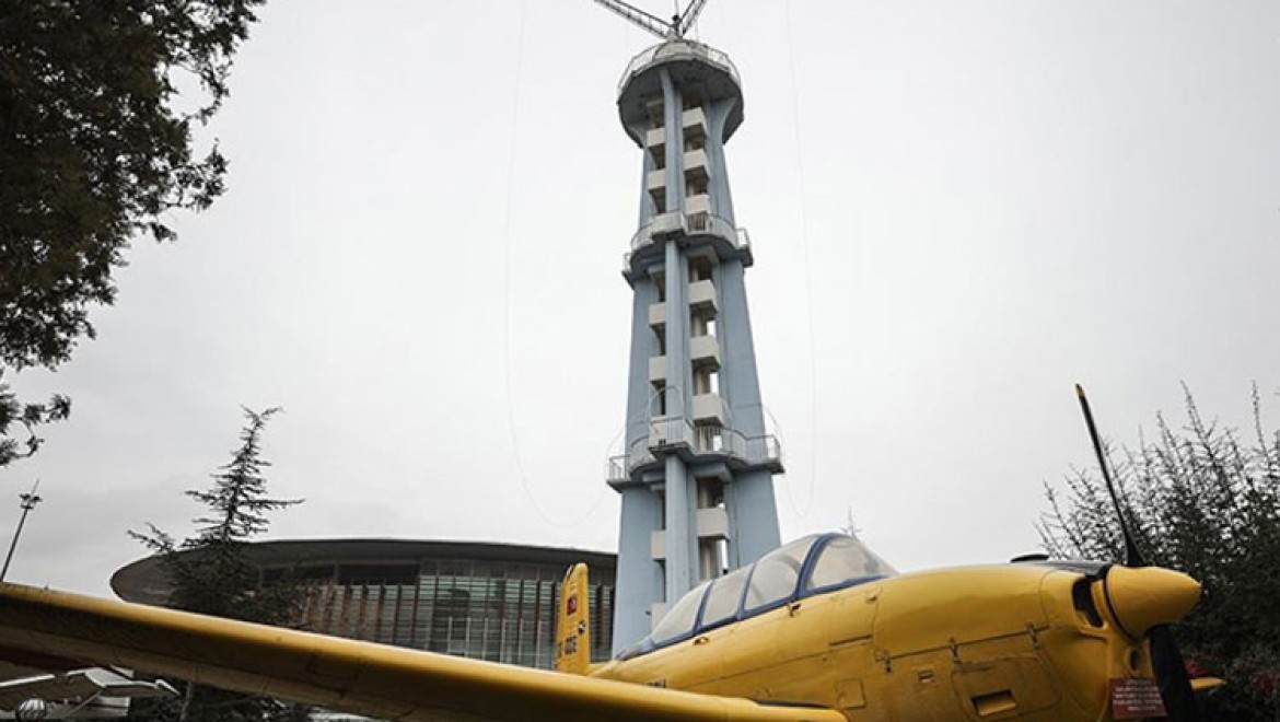 Ankara'nın sembollerinden Paraşüt Kulesi yeni yüzüyle hizmet verecek