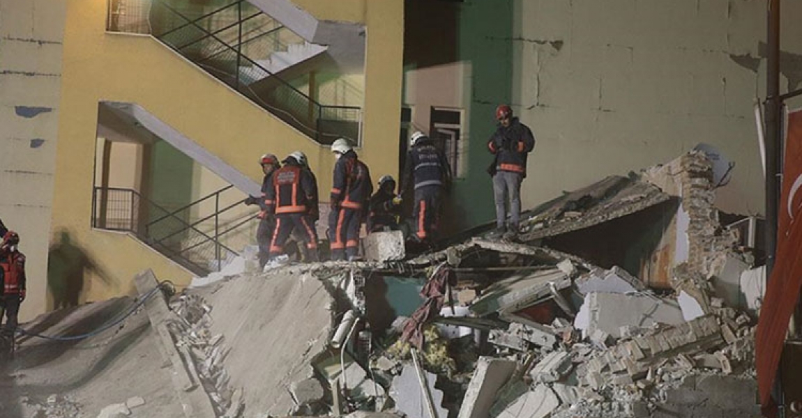 Malatya'da çöken binada tadilat yapan işçilerden 'bina çürük' savunması
