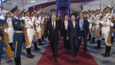 Rusya Devlet Başkanı Vladimir Putin Pekin'e gitti