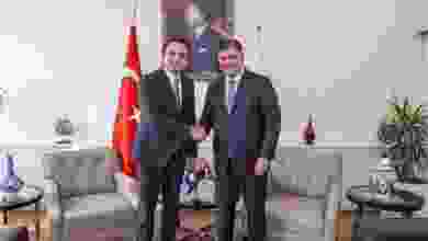 Kosova Cumhuriyeti Başbakanı Kurti, Başkan Tugay'ı ziyaret etti