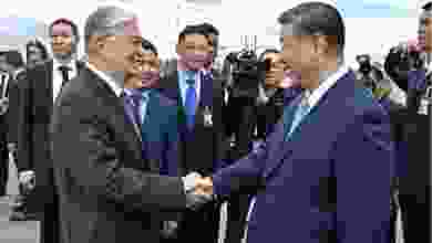 Xi Jinping, Shanghai Zirvesi için Astana'ya gitti