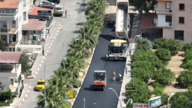 İzmir'de Kemalpaşa ve Menderes'in yolları yenileniyor