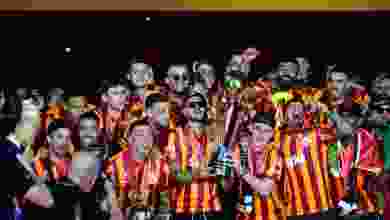 Galatasaray'dan üç kupalı kutlama