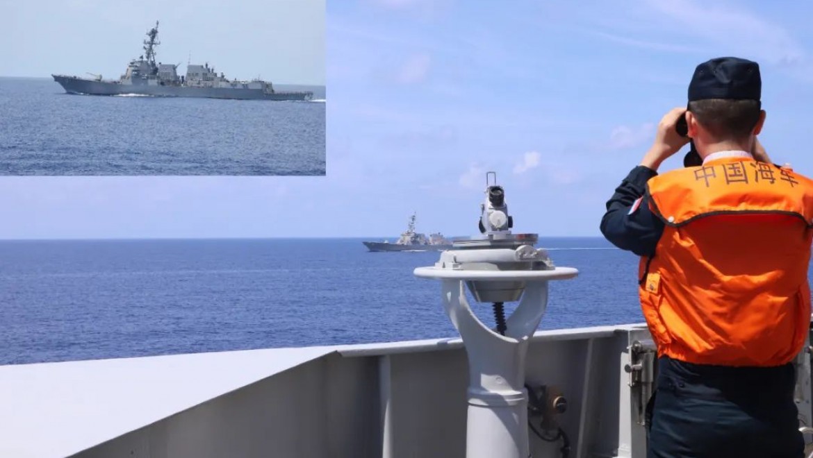 ABD donanması izinsiz Çin karasularına girdi, Çin ordusu alarma geçti