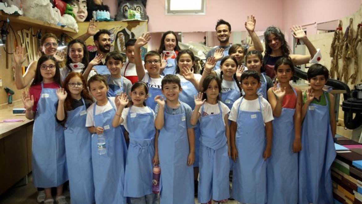 Eskişehir'de Kukla Yapım Atölyesi çocuklar için etkinlikler düzenliyor