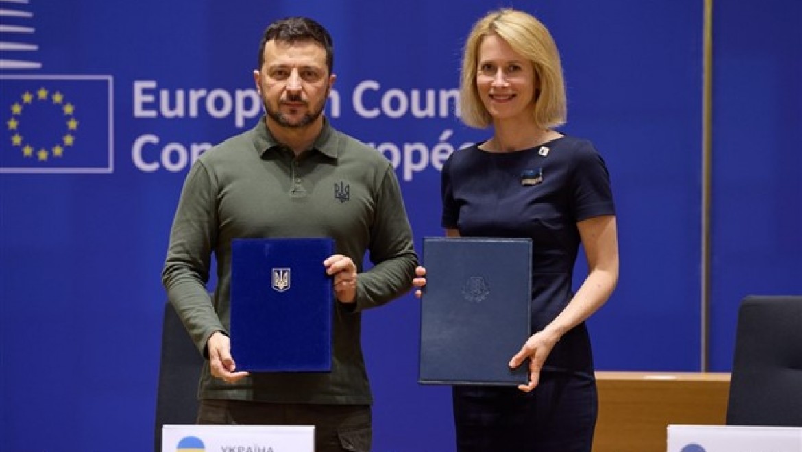 Ukrayna ile Estonya arasında güvenlik iş birliği ve uzun vadeli destek anlaşması imzalandı