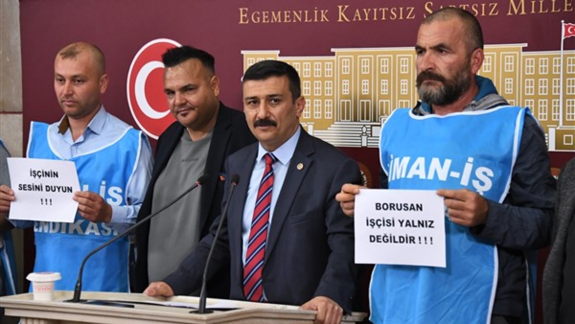 Türkoğlu: Sendikal örgütlenmenin önündeki engeller kaldırılmalıdır