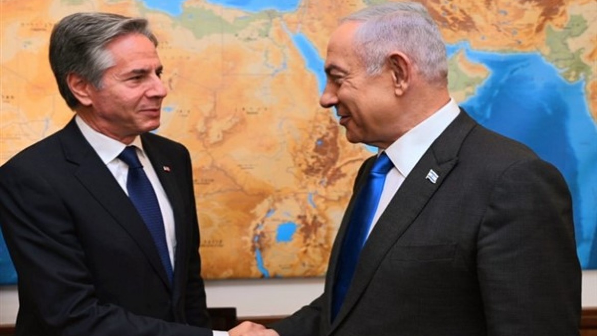 İsrail Başbakanı Netanyahu, ABD Dışişleri Bakan Blinken ile görüştü