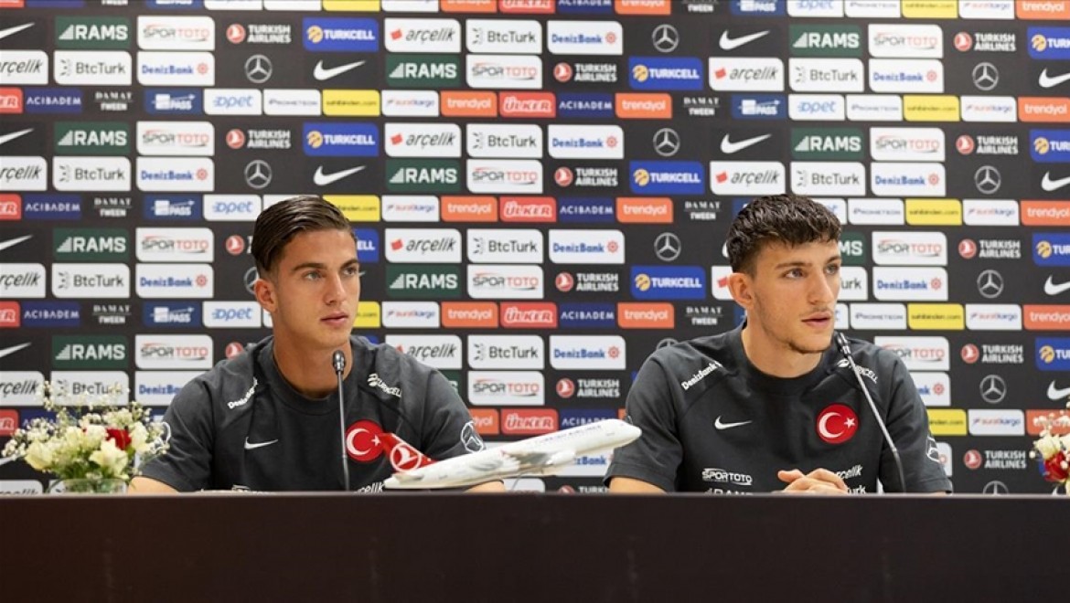 Milli futbolcular Ahmetcan Kaplan ve Bertuğ Yıldırım'dan açıklamalar
