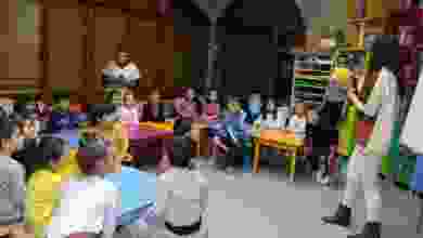 Eskişehir Büyükşehir Belediyesi'nden çocuklara  "Üç Kedi Bir Dilek" atölyesi