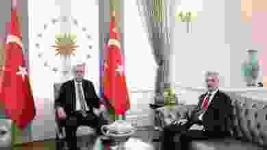 Cumhurbaşkanı Erdoğan, Danıştay Başkanı Yiğit'i kabul etti
