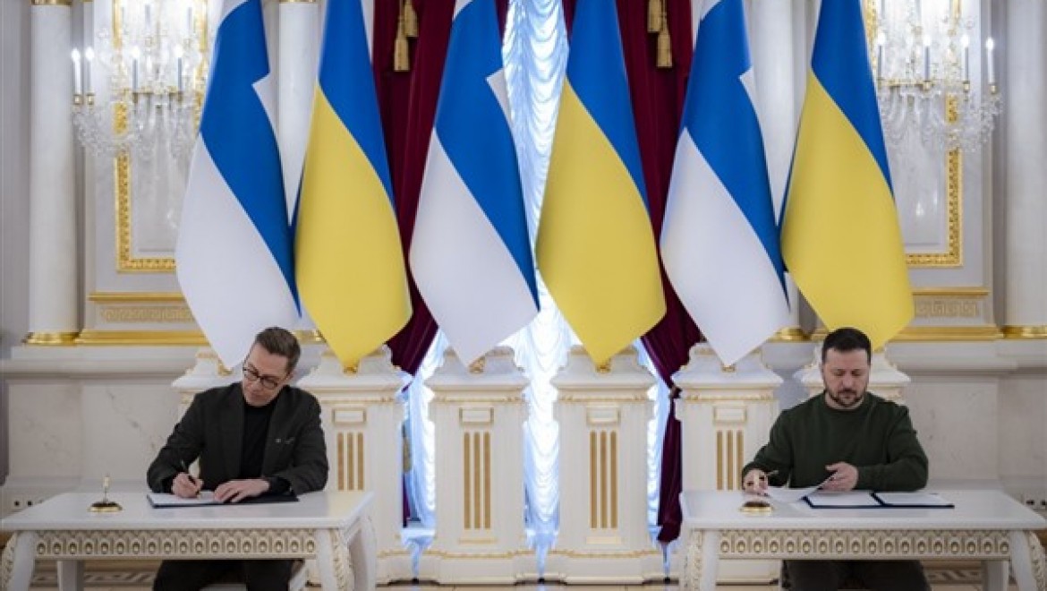 Ukrayna ile Finlandiya arasında güvenlik alanında anlaşma imzalandı