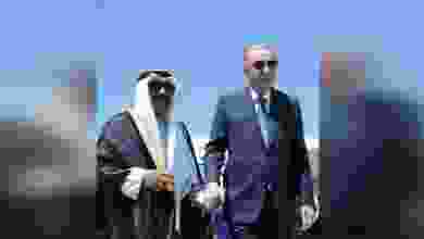 Cumhurbaşkanı Erdoğan, Kuveyt Devlet Emiri El Sabah'ı karşıladı