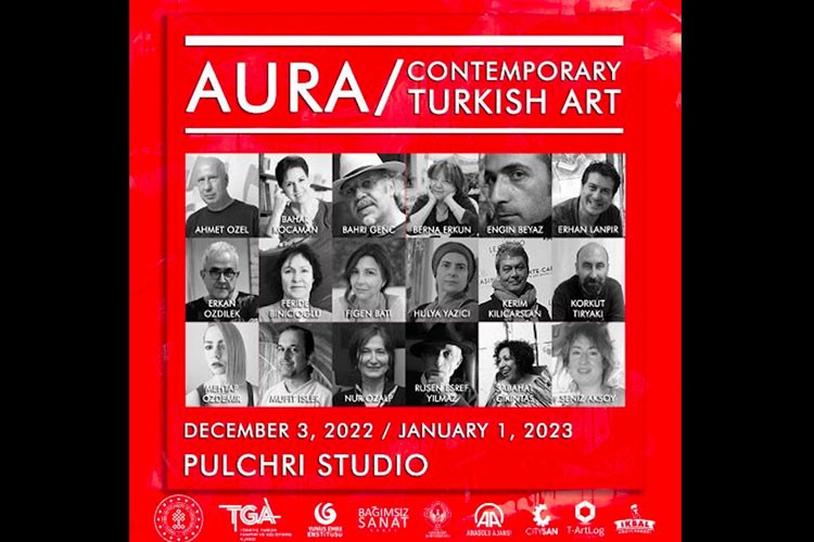 18 ÇAĞDAŞ TÜRK SANATÇININ KATILDIĞI  AURA / CONTEMPORARY TURKISH ART SERGİSİ  HOLLANDA PULCHRI STUDIO ART CENTER'DE AÇILIYOR