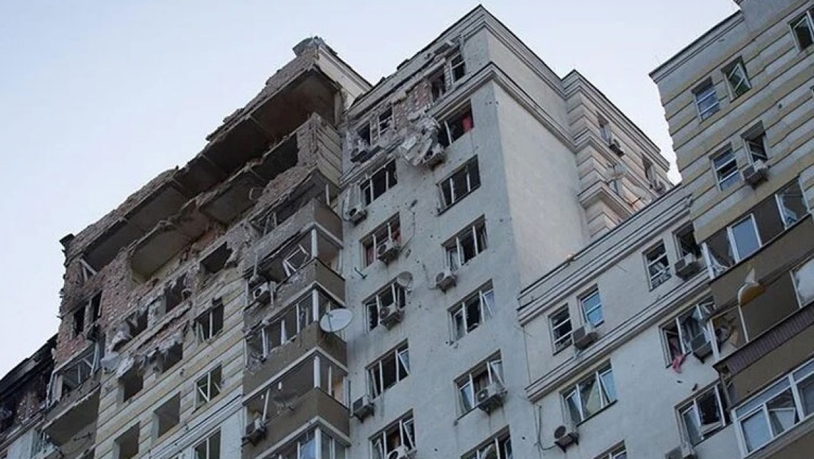 Ukrayna: Rusya'nın Kiev'e düzenlediği yoğun İHA saldırısında 1 kişi öldü
