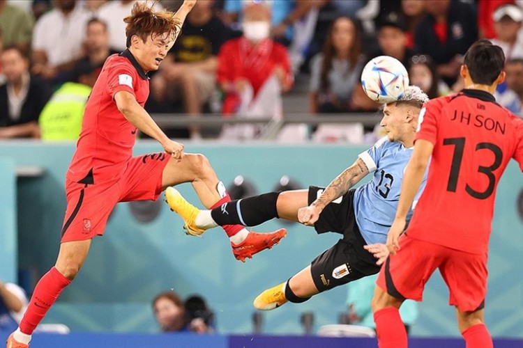 Uruguay-Güney Kore maçında gol sesi çıkmadı
