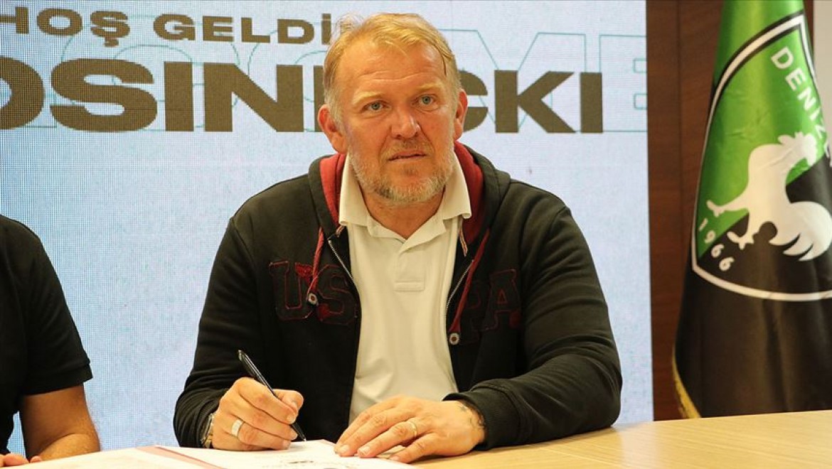 Prosinecki Denizlispor'un 4. yabancı teknik direktörü oldu