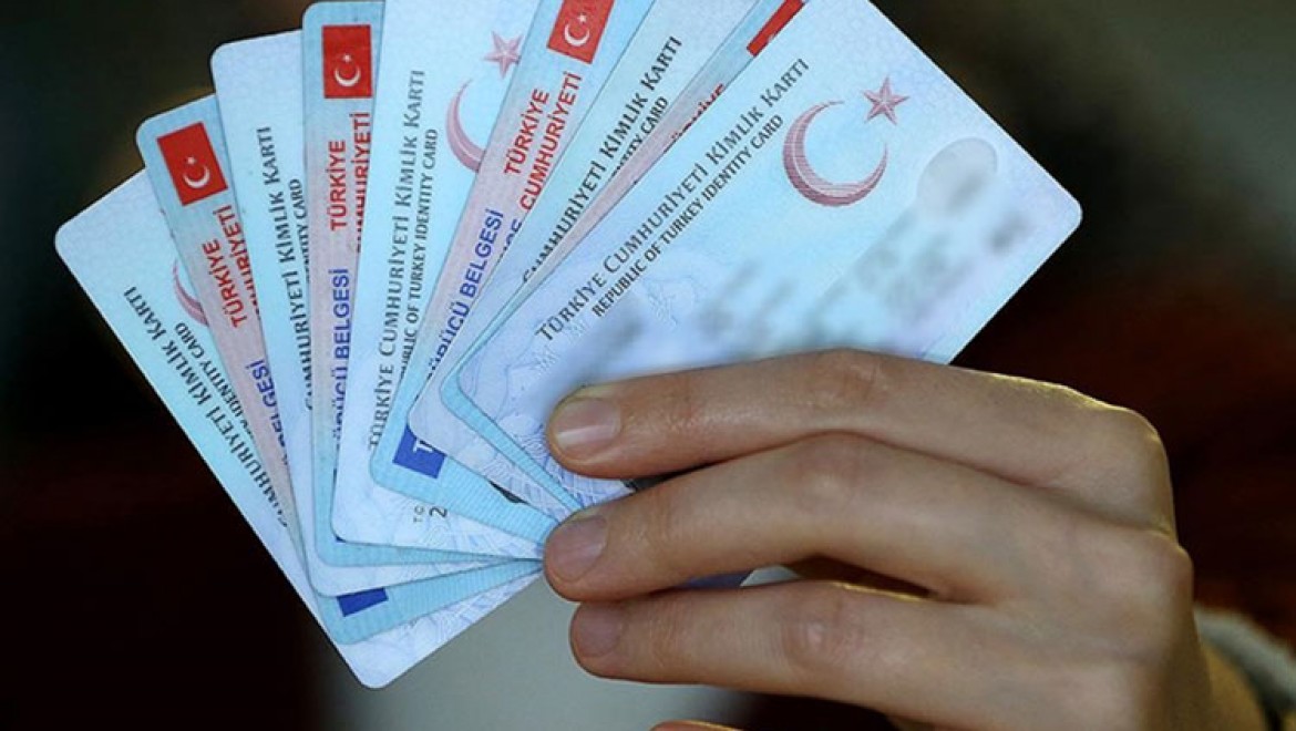 Türkiye nüfusunun yaklaşık yüzde 85'i çipli kimlik kartına geçti