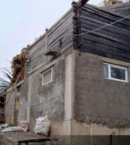 Samsun'da şiddetli rüzgar çatıları uçurdu
