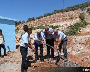 "Susuz köy"ün kaderi 18. sondaj çalışmasında bulunan suyla değişti
