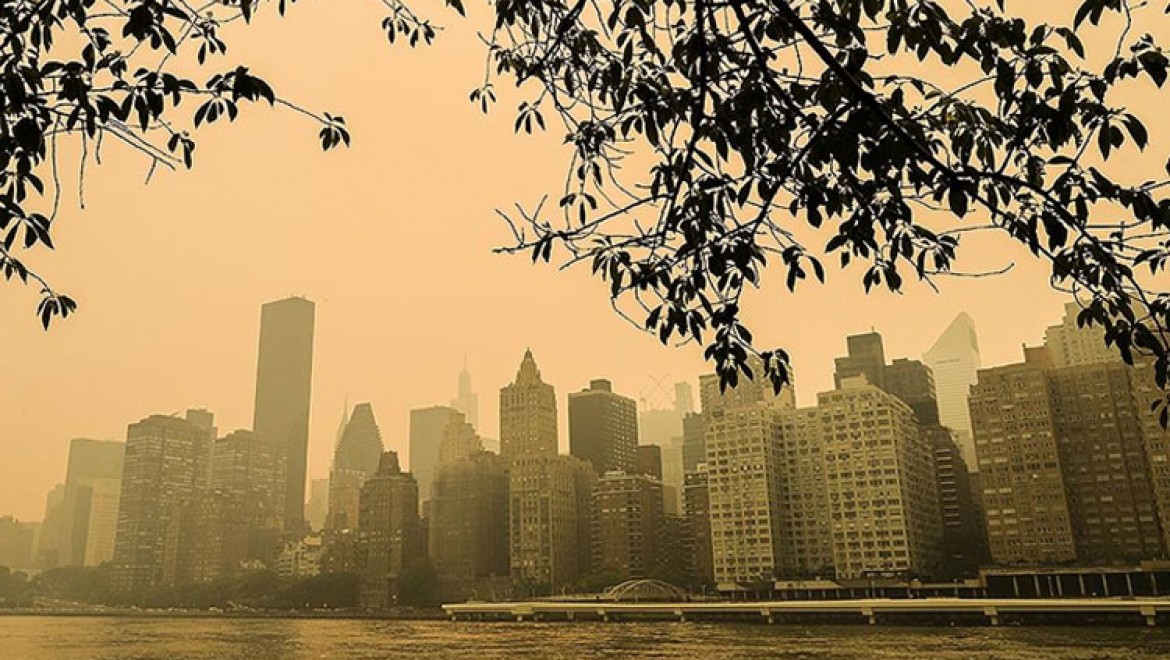 BM: New York'taki duman iklim krizinin sembolü