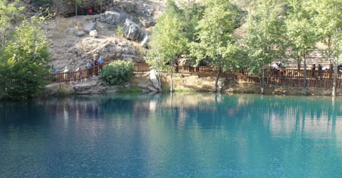 Kahramanmaraş'ın "gizemli gölü" turizme katkı sağlıyor