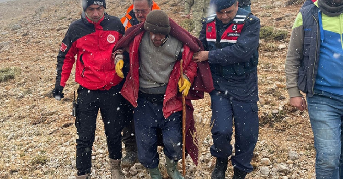 Sivas'ta kayıp kişi 3 gün sonra bulundu