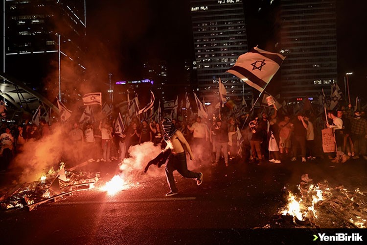 İsrail'deki "yargı reformu" krizi binlerce İsrailliyi sokaklara döktü